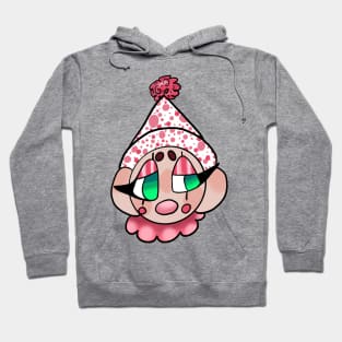 pinky clown Hoodie